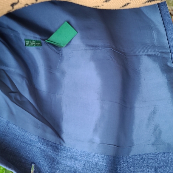 Lauren Ralph Lauren distressed blue linen blazer, size 10P. EUC - Picture 11 of 14